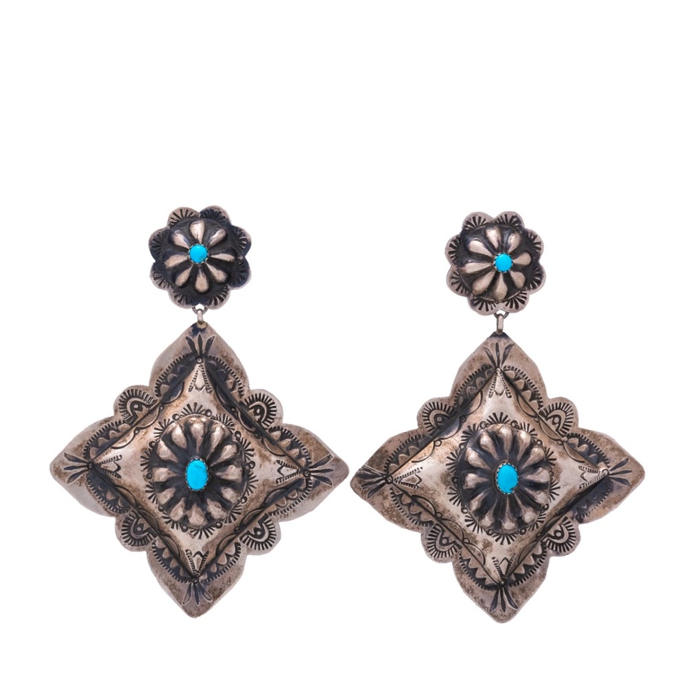 Rita Lee  Turquoise Earrings